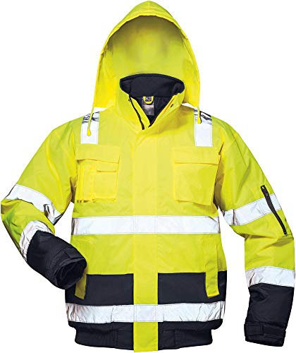 Elysee Warnschutz Pilotjacke Axel Größe, 1 Stück, S, gelb/blau, 23544-S