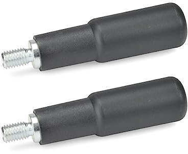 Ganter Normelemente | Drehbare Zylindergriffe - GN 798-KT-25-M10 | Achsteil Stahl | verzinkt, blau passiviert | 2 Stück