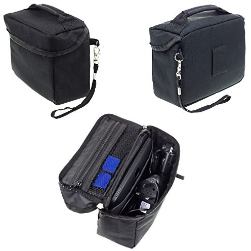 Digicharge Tragbar Schutztragetasche Tasche für Tomtom Go Classic 6'' Discover 6'' 7'' Expert 7’’ Premium 6 Basic 6 Essential 6 6200 620 6250 Via Start 62 Camper 6 Zoll Mit Zubehör Aufbewahrung