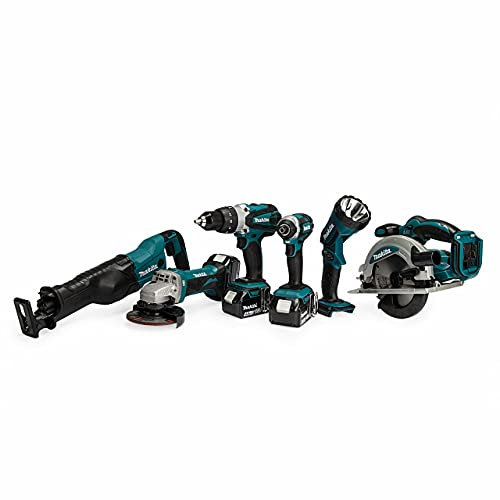 Combopack 6 outils 18V (3x4.0 Ah) dans sac de transport - Makita DLX6045M