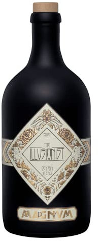 The Illusionist Magnum Opus | Der Farbwechsel Gin | 16 Premium Botanicals | Doppelmagnum mit Glaspipette Portionierer | Floral & Fruchtig | 45% Vol. | 3000ml