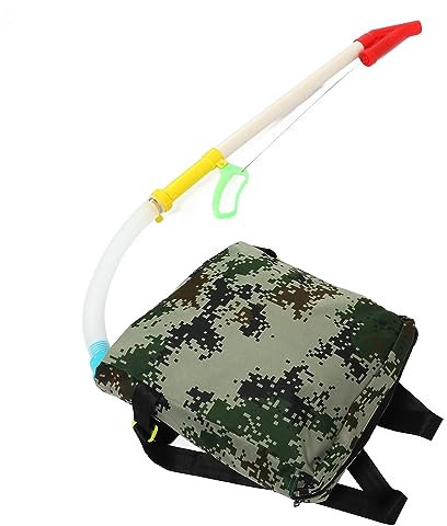 Spruzzatore di Fertilizzante, Piantatrice di Fagioli Manico Flessibile Spandiconcime Manuale con Borsa, Spandiconcime più Lungo e Spesso per Mais Agricolo Verdure Canna