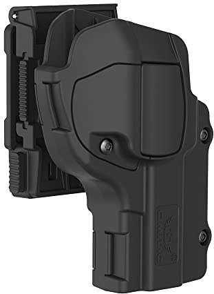 Beretta 92 360° rotation bältesklämma hölster, OWB för 98FS, indexfinger släppt autolock, yttre midjeband