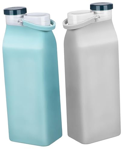 Mipcase Bouteille Deau Compacte Et Étanche pour Les Voyages Idéale pour Les Étudiants Et Les Travailleurs