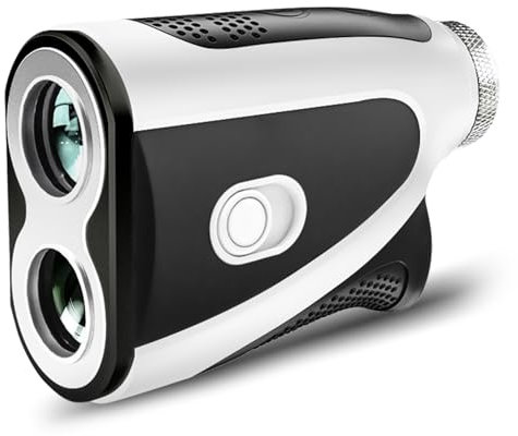 Telemetro da golf, telemetro laser da 1200 metri, ingrandimento 7x, con rampa, vibrazione di bloccaggio dell'asta della bandiera, telemetro ricaricabile per golf e caccia