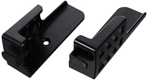 jojofuny Tablet Office Holder Phone Wall Mount Bracket Installation Modes Black Wall Dock for Smart Devices