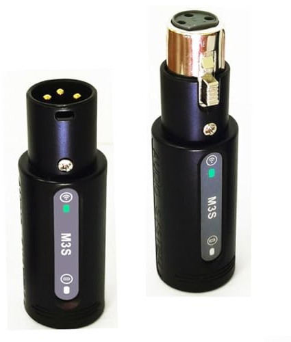 Dynamic Mic Adapter, XLR Wireless Microphone Transmitter Receiver, Wireless Mic Audio System For PA System And Audio Mixer