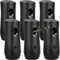 6 Pack Automatic Air Freshener Spray Dispenser Fragrance Sprays Wall Mounted or Free Standing Aromatherapy Machine Perfume Spray for Home Hotel Office Bathroom Commercial Places, Black