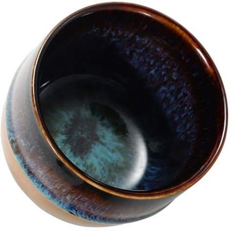 Mikinona Taza De Té De Cerámica Japonesa Taza De Té Sin Asas Taza De Minitazas De Té Taza Pequeña Vajilla Multifunción Para Uso Doméstico y Oficina