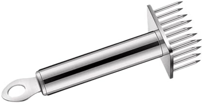 HINAYOSAN Aiguille à brochette à viande en acier inoxydable 304 de qualité alimentaire - Attendrisseur de viande - Marteau adapté pour la cuisine à la maison et les amateurs de grillades - Aiguille de