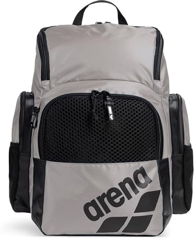 Arena One Go - Mochila de natación para Atletas, Deportes, Gimnasio, Multideporte, tamaño Mediano, Equipo de Entrenamiento, Bolsa de natación para Hombres y Mujeres, 35 litros, Color Hielo