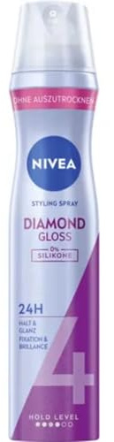 6er Pack - Nivea Styling Haarspray - Diamond Gloss - 250ml