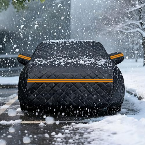 Funda Coche Antigranizo para Audi RS6 2002-2023, Cubierta de Coche Exterior Impermeable, Lona Coche Transpirable Antigranizo Antinieve, con Cremallera Exterior