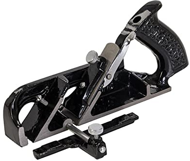 Dapetz ® Duplex Rebate Plane Woodworking Plane, Wooden Carpenter Woodcraft Tool, Perfect for Woodworking, 38 X 2mm Blade Guided by Adjustable Fence On 2 Guide Rods