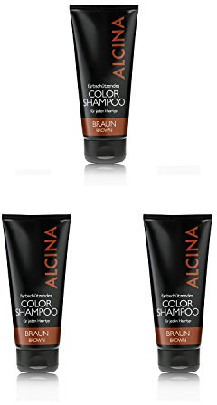 Alcina Color Shampoo Braun 200ml 3x