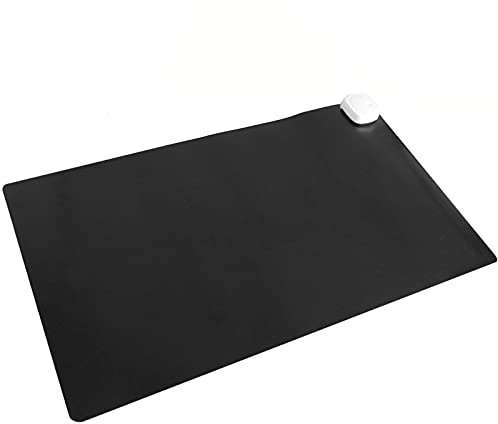PrimeMatik - Tappeto e Superficie riscaldante e térmico per Tavolo e Terra e Piedi 60 x 36 cm 65W Nero