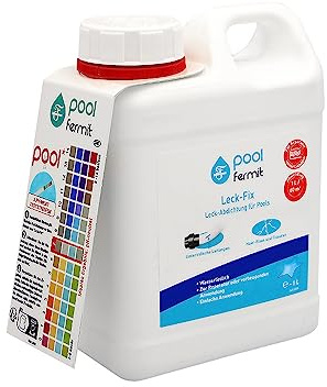Fermit Dichtmittel Leck-Fix 1L Kanister 50m³ bis 60m³ für Pools