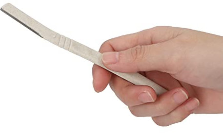 SYH&AQYE 3Pcs Frauen Augenbrauenklinge, Augenbrauenrasierer für Männer und Frauen, Gesicht und Augenbrauenhaar Falten Shaper Rasiermesser Pflege Mehrzweck Peeling Werkzeug Gesicht Rasierer