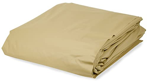 Folie rund 0,8 mm Sand 350 x 135 cm, Deutsche Herstellung, Auskleidung, Innenhülle, Stahlwand, Pool, Keilbiese