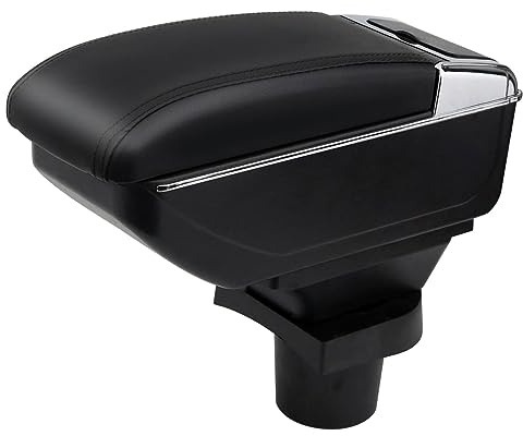 YJYWZH Armlehne für Opel Adam 2012-2019 Mittelarmlehne Doppelstauraum