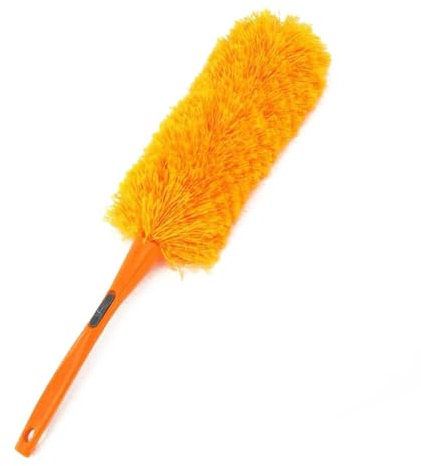 Evember Spolverino in microfibra,Spolverino per auto in microfibra | Spazzola per la pulizia a casa,Spazzola per spolverare riutilizzabile con comoda impugnatura, spolverino pieghevole per la pulizia