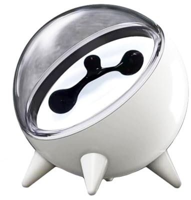 cfpqv Ferrofluid Sound Visualizer Dancing Ferrofluid Speaker With Music Ferrofluid Display Lamp Magnet Liquid Toy Toys Desktop For Festivals Birthday 1ML Schubladen Büro (White, One Size)