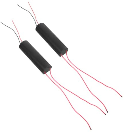 TOPPERFUN 2pezzi Modulo Boost Step-up Per Conversione Di Tensione Modulo Di Potenza Ad Alta Tensione Trasformatore Generatore Per Applicazioni Elettroniche