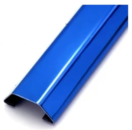 SDGBCXD, 39,4 Zoll lange Kabelkanäle aus Edelstahl for Verstecken von Kabeln, Kabel-Organizer for unter dem Schreibtisch/an der Decke/in Ecken/auf dem Boden,Kabelrinne(Blue,60mmx15mmx40mm)
