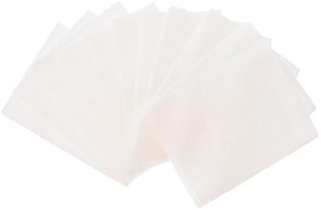 PACKOVE 200pcs Makeup Remover Cotton Disposable Thin Facial Mask Paper for Skin Care Diy Stretchable Breathable White Cotton Beauty Face Mask