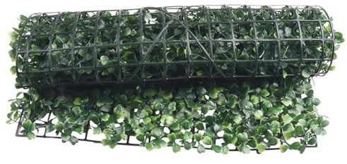 ZythrXLate Paneles murales de césped sintético Paredes de Plantas Artificiales 40 x 60 cm, setos follaje, Estera césped, Paneles Verdes, Valla plástico, simulación Paisaje