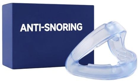 Tuxuseo Férula bucal antironquidos y férula nocturna, férula de dientes transparente para adultos, férula bucal de bruxismo reutilizable como ayuda para dormir, protección contra el rechinamiento de