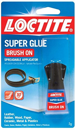 Henkel-Loctite 852882 20 Pack 5 Gram Brush On Super Glue, Clear
