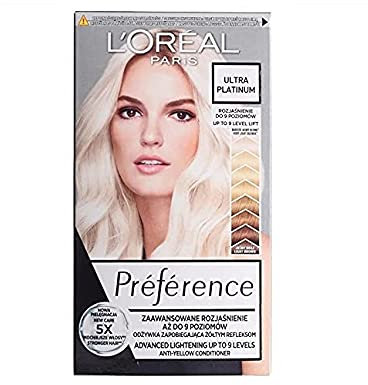 L'Oreal Paris les Blondissimes Extreme Platinum Preference Haar Farbe