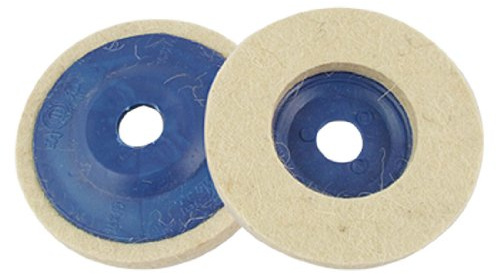 Aexit 2 Pcs Wool Felt Polishing Disc Wheel for Metal Steel (52bd55d406012c1e2f6cd8fcb4e773fc)