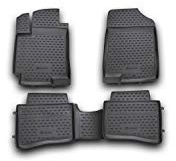 Element Gummimatten Passgenaue Fußmatten Hyundai Solaris 2010-2014 4tlg