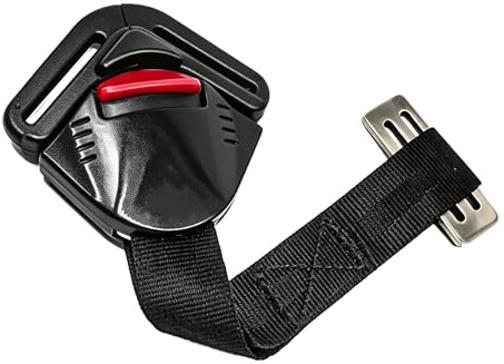 Accessori per sedile di sicurezza per auto, fibbia a cinque punti, fibbia di sicurezza, fibbia di bloccaggio, cinghia regolabile per passeggino, seggiolone, carrozzina, passeggino