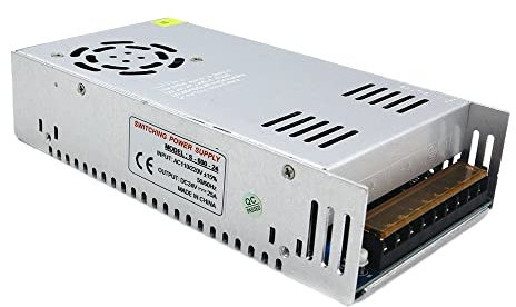 Transformador ​De Potencia Transformador de iluminación AC 110V 220V for DC 24V 25A 600W Adaptador de fuente de alimentación Equipo industrial Conductor de interruptor de tira Transformador De Voltaje