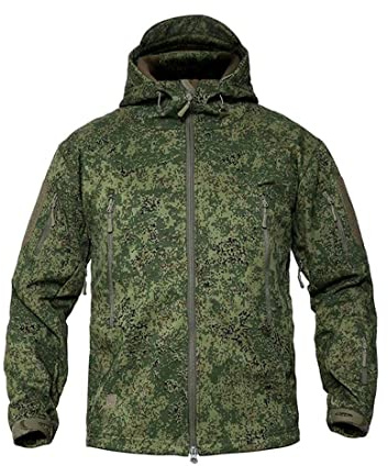 KAROYD Taktisk rysk Assault jacka, EMR militär softshell skydd vattentät taktisk jacka för män
