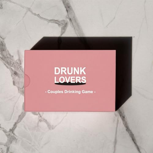 KAWAII KOI Drunk Lovers - Couples Games Couples Card Game for Date Night, 54 Game Cards, Romantic Valentines, Card Game for Couple
