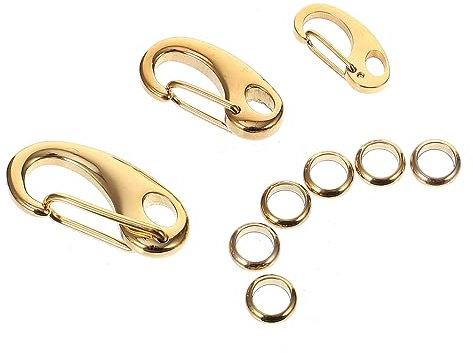 VILLFUL 3stücke Edelstahl Pet Tag Clips Mit Ringen Für Hund Rostfrei Langlebig Sicherer Befestiger Für Adressanhänger Und Geschirr Zubehör Geeignet Für Mittelgroße Haustiere