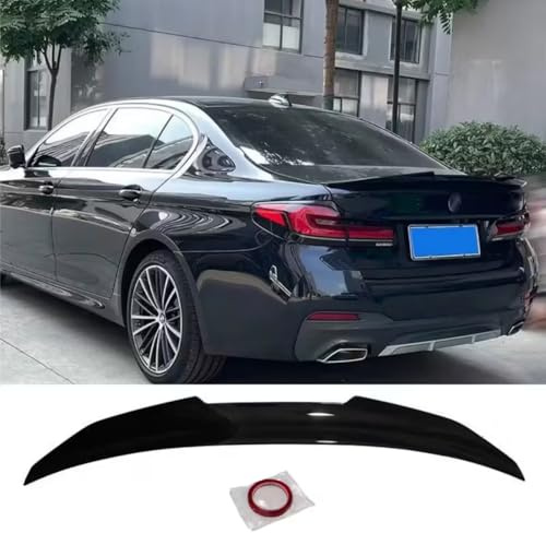 Heckspoiler Kompatibel mit BMW 5er G30 2018-2020 PSM Style Glänzend Schwarz