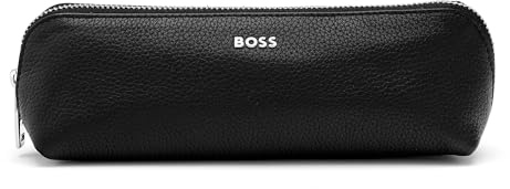 HUGO BOSS Stifteetui Classic Grained, Schwarz , 21 x 6 x 6.5 cm, Stifteetui Classic Grained Black