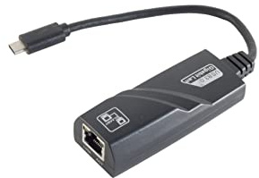 shiverpeaks Adaptateur Ethernet USB 3.1 C Mâle/Femelle RJ45
