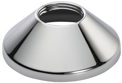 Rosetas Cónicas para Grifería | Juego de 2 Unidades | Ø70 mm - 3/4 | Altura 26 mm | Diseño Elegante y Duradero | Acabado Cromado Brillante | NOYON & THIEBAULT