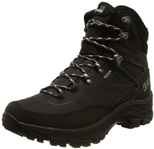 Jack Wolfskin Herren Rebellion Guide Texapore Mid M, Black, 44 EU