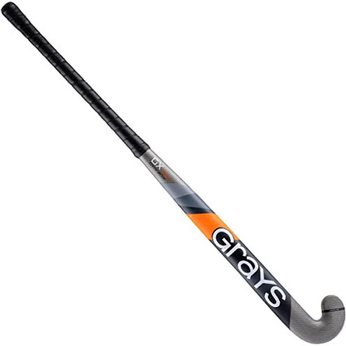 Grays GX2000 Dynabow Composite Senior Hockeyschläger – Schwarz/Silber – Neu für 2022/23 (36,5 l)