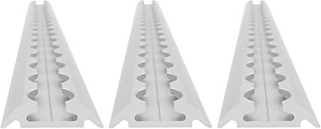 lasiprofi Airlineschiene halbrund: 42 x 9,5 mm, 1.000 mm, 1 STK. | Zurrschiene | 100 cm | kompatibel mit Fittingen | Silber eloxiert | für Transporter, Wohnwagen, Sprinter UVM. | Aluminium | 1 m
