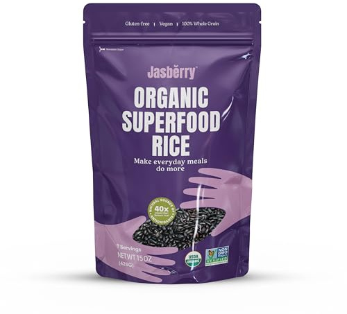 Jasberry, Rice Jasberry Superfood Organic, 15 Ounce