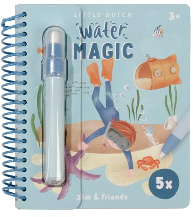 Little Dutch 125469 Buch Water Magic - Jim & Friends
