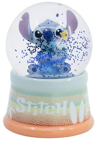 Stitch Crystal Snow Globe in gift box